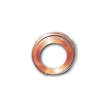 Streamline 1/2X60K Copper Tubing, 1/2 in, 60 ft L, Soft, Type K, Coil KS04060